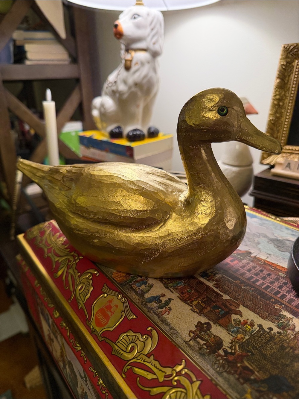 Decorative Gold Duck